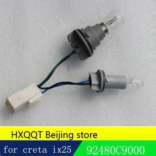 Internal Halogen Taillight Connector Bracket and Distribution Light 92480C9000 for Creta ix25 2017