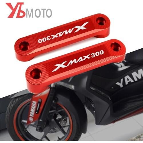 Flash Deals Fashion Accessories For YAMAHA XMAX 300 XMAX300 X-MAX 300 2017-2020 Red CNC Front Axle Copper Plate Decorative Cover