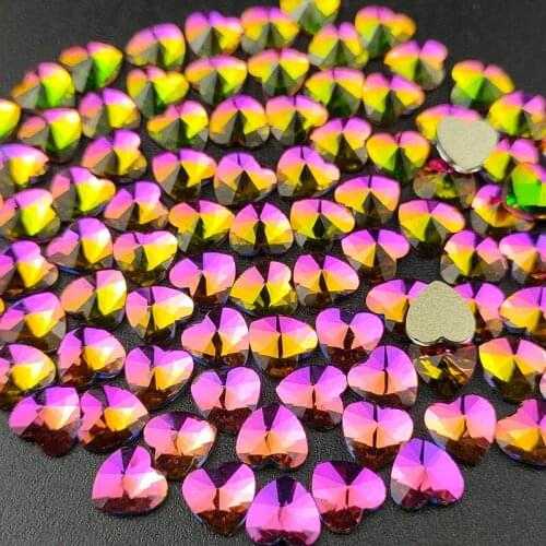360pcs New Color Red Flame Crystal Rhinestones High Quality Red Purple Strass Crystal Shinny Nail Stones Gems For Nails DIY
