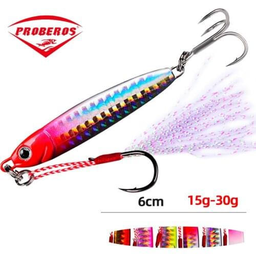 Japan Hot Model Sinking Artificial Fishing Lures 15g-30g Jerkbait Bass Pike Carkbait Wobblers Metal Jig Professional Hard Bait