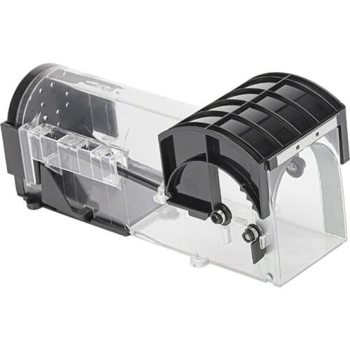 1 Pcs Nontoxic Rat Trap Cage Catch Mice Rodent Control Catch Bait Hamster Mouse Trap Transparent Humane Live Mousetrap Rat Trap