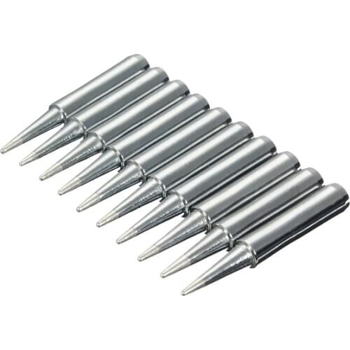 10pcs 900M-T-B Lead Free Solder Iron Tips for Hakko Soldering ReWork Station