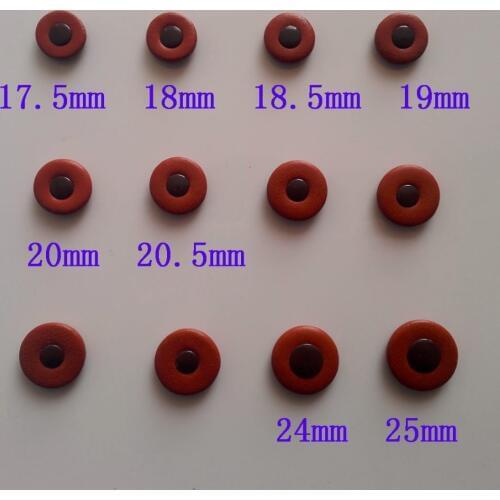 30 Pieces/Lot) 17.5mm 18mm To 25mm Individual Saxophone Pads In Saxophone Parts