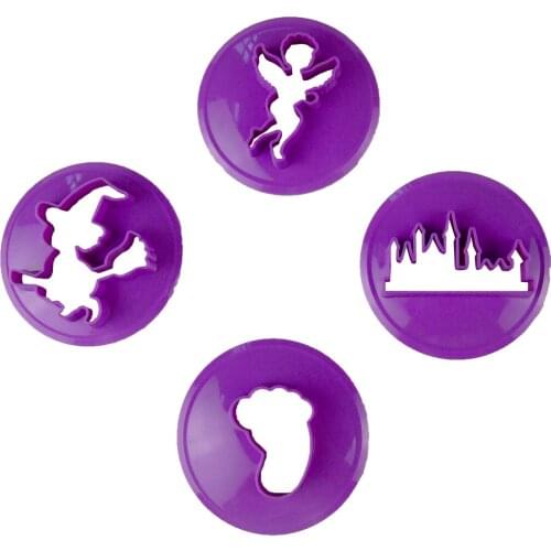 Halloween Castle Witch Shapes Chocolate 3D Mold Cookie Baking Tools for Candy Fruit Cake Kitchen Gadgets DIY Homemade Supplies