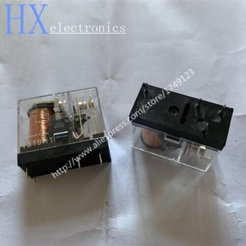 Free shipping 2PCS Relays G2R-1-12VDC G2R-1-DC12V Open and close 10A 5PIN
