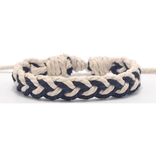 1pc Classical Ethnic Handmade Bracelet Summer Beach Braid String Cotton Wrap Woven Rope Friendship Bracelets for Women Men