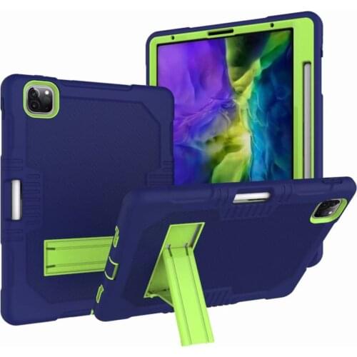 Case For iPad Pro 12.9 2018 Case Cover with Pencil Holder Shockproof Case Funda for iPad Pro 12.9 2020 Kickstand Shell