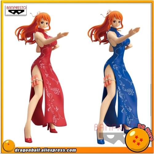 Japan Anime "ONE PIECE" Original Banpresto Glitter & Glamours Collection Figure - NAMI KUNG FU STYLE