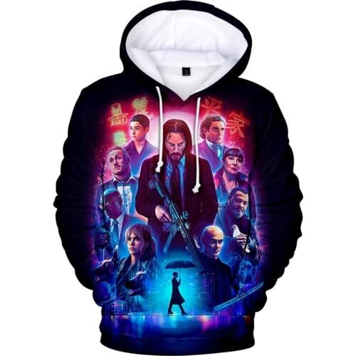 Hot Flash Koop 3D Gedrukt John Lont Hoodies Sweatshirt Mannen/vrouwen Herfst Mode Hip Hop Sweatshirts John Lont 3 Tops Loose