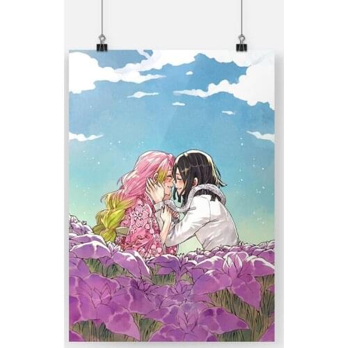 Prints Painting Wall Art Demon Slayer Kimetsu No Yaiba Modular Canvas Poster Anime Role Picture Modern Home Decor For Bedroom