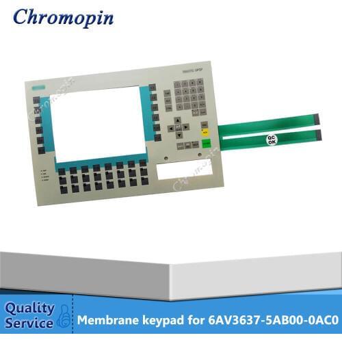 Membrane keypad for 6AV3637-5AB00-0AC0 6AV3 637-5AB00-0AC0 OP37 Membrane Keyboard