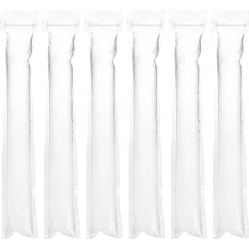 60pcs DIY Ice Pop Bags Disposable Transparent Ice Lolly Packing Bags Sealing Bag DIY Popsicle Ice Cream Bag