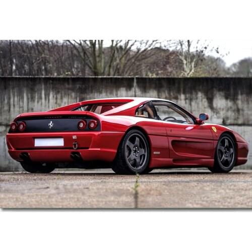 Supercar Ferraris F355 Challenge Classic Vehicles Poster Canvas Art Prints Wall Paintings for living room Decor