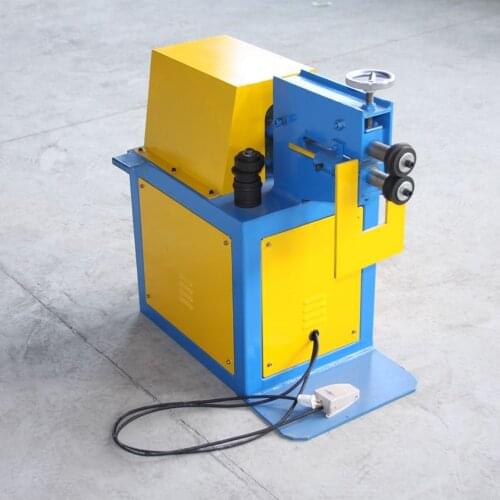 Aluminium Pipe Rotary Grooving Machine for Round Air Duct
