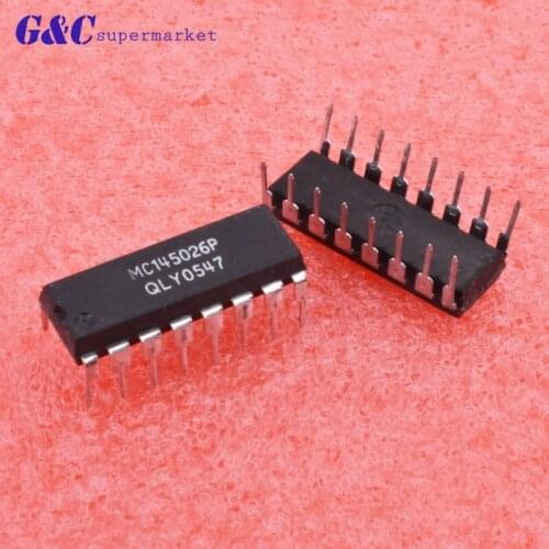 1/5PCS MC145026P MC145026 DIP-16 IC Encoder and Decoder Pairs CMOS US diy electronics
