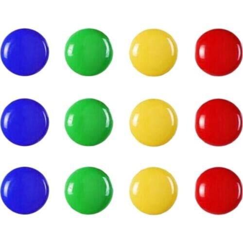 12PCS/Set Notice Board Planning Magnets Fridge Whiteboard Magnetic Button 20Mm