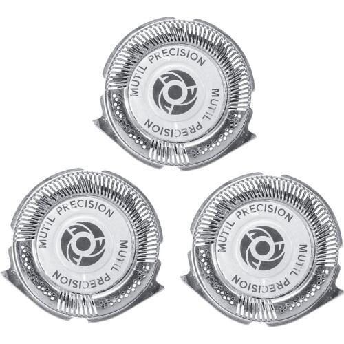 3Pcs/Set Shaving Heads Replacement Shaver Heads Multi Precision Razor Head Blades for Philips Norelco Series 5000