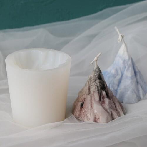 3D Iceberg Silicone Material Handmade Candle Mold DIY Small Ice Mountain Mould Candle Making Supplies mold Home Decoration