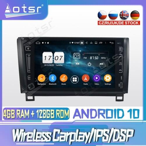 Android 10 PX6 128G For TOYOTA Sequoia /Tunda 2012 DVD GPS Navigation Auto Radio Stereo Video Multimedia Player HeadUnit 2din