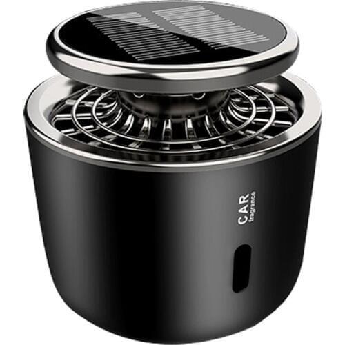 Car Solar Air Purifier Auto Aroma Diffuser Air Freshener Car Perfume for Cars Interior Decoration