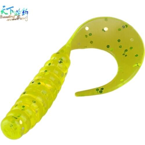 Travel 20Pcs/lot 3.3cm/0.7g Soft Lures Sea Bass Bait Materiel De Peche Fishing Lures Saltwater Iscas Artificiais Leurre Souple