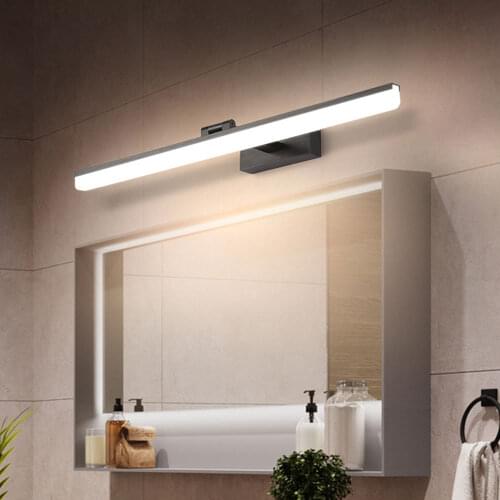 Sanmusion mirror lamp bathroom lighting wall lamps for bedroom washer lighting 40cm 50cm indoor waterproof vanity beauty lights