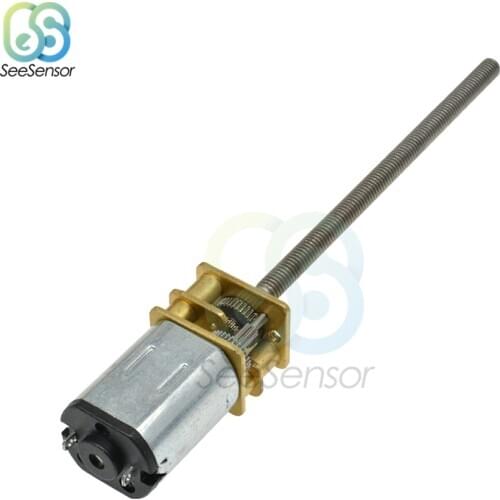 DC 12V N20 Mini Micro Metal Gear Motor DC Motors Shaft M3x25mm 87 RPM