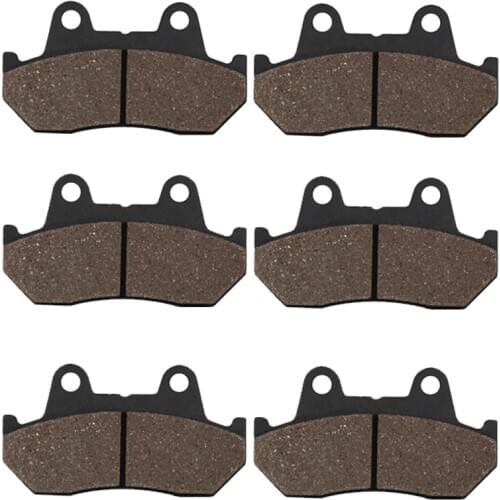 Motorcycle Front and Rear Brake Pads for HONDA GL1100 Goldwing 1982 1983 VF1100 Magna Sabre 1983-1986 CB1100F GL1200 Brake Disks