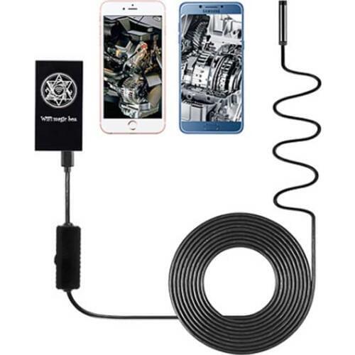 Handle HD Endoscope operation simple borescope pipe car inspection industrial Wifi Mobile phone endoscope camera
