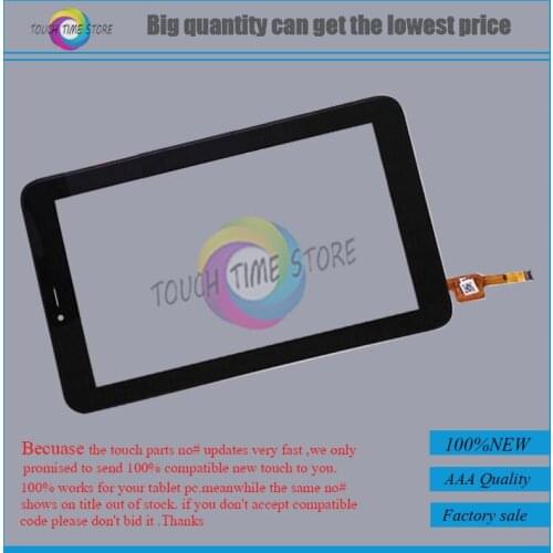 7" touch panel For ALCATEL ONETOUCH PIXI 3 (7) 3G Tablet touch screen digitizer touch panel Sensor replacement Free Shipping