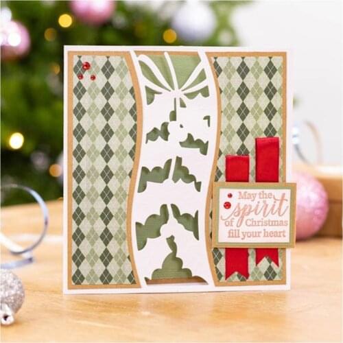 Panalisacraft Christmas Holy leaves Metal Cutting Dies Stencils for DIY Scrapbooking/album Decorative Embossing DIY Paper Cards