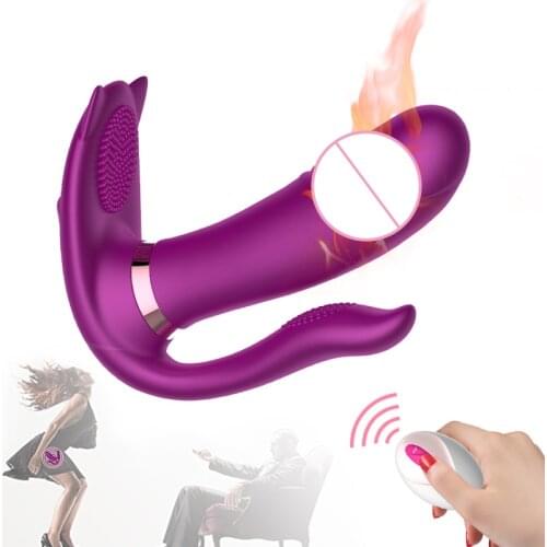 Intelligent Heating Dildo Vibrating Panties 9 Speed Wireless G spot Vibrator faloimitator sex toys Vaginal balls Women sex toys