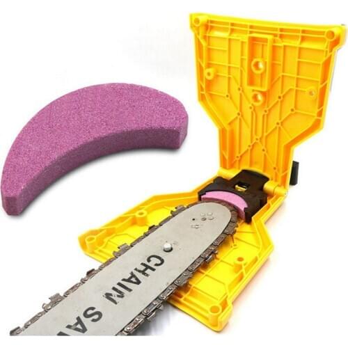 Universal Chain Saw Sharpener Chainsaw Teeth Saw Chain Sharpener Chain Grinding Device Woodworking Chainsaw Chain Sharpener