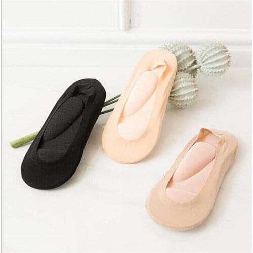 Women Insoles 3D Stretch Breathable Deodorant Running Cushion Insoles For Invisible Sock insole Shoes Sole Orthopedic Pad