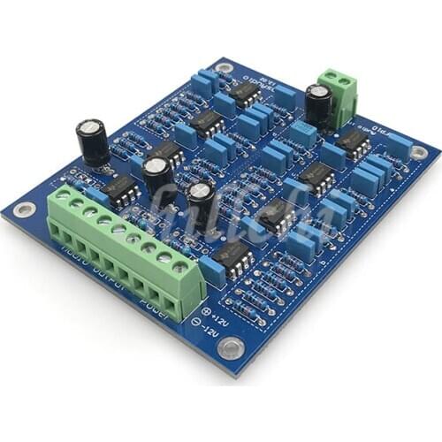 2PCS / [ Finished ] electronic three-way finished board ( Crossover 500Hz, 5kHz, with 2 -channel )