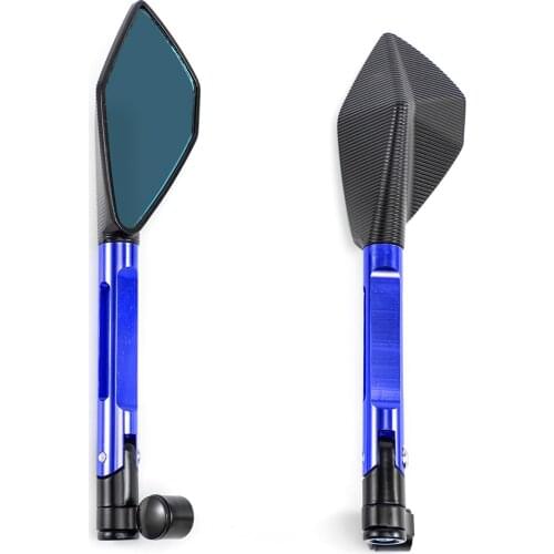 CNC Motorcycle Side Mirrors for Honda Kawasaki Z1000 Z800 Z750 Z650 Z125 Z250 Z400 Z900 W400 W650 W800 ZRX KLX Suzuki Yamaha