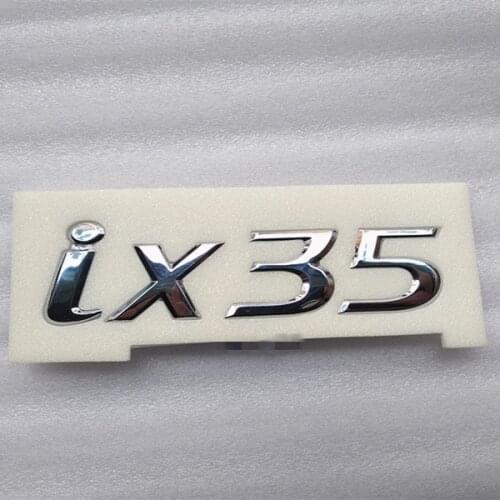 For Hyundai IX35 Tucson Post word SignTail box Identification English standard Letter identification Logo Rear Trunk Tailgate