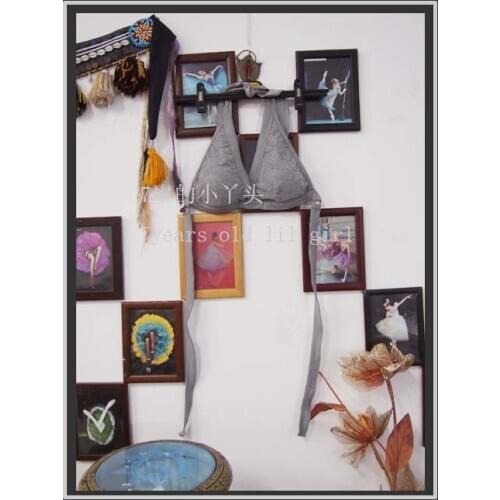 Lace Tribal Belly Dance Bra Top Halter Neck Gothic Gypsy Bohemian DJ53