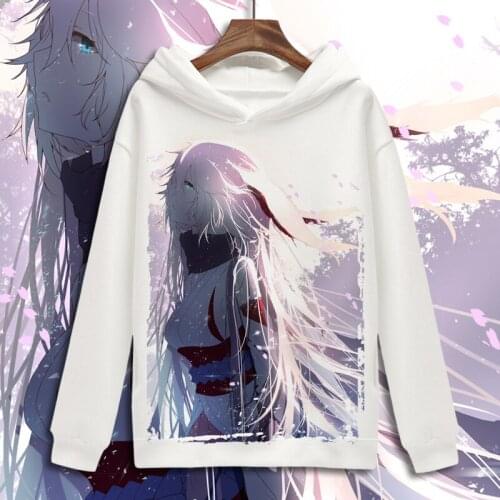 MmiHoYo Cosplay Hoodie Honkai Impact Yae Sakura Print Fleece Sweatshirt Hoodies Pullover Harajuku Top Clothes Costume Hoody