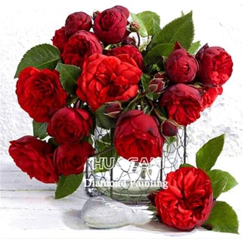 Flowers Printed 11CT Cross-Stitch Complete Kit DIY Embroidery DMC Threads Handmade Painting Needlework Hobby Mulina For Needle