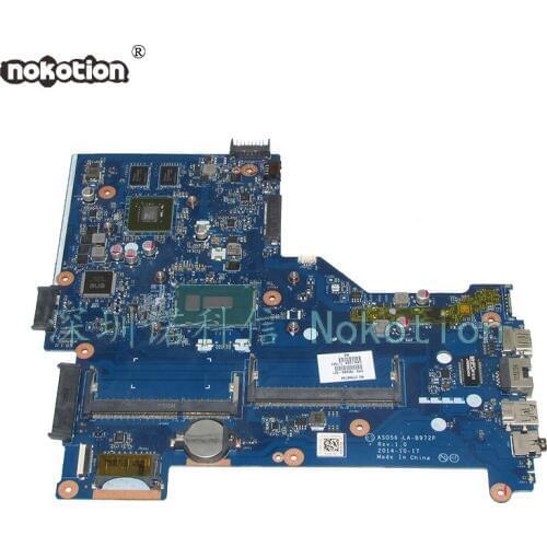 NOKOTION ASO56 LA-B972P 790669-501 790669-001 for HP Pavilion 15-R G3 15-R264DX laptop motherboard SR23Y I5-5200U NVIDIA 820M