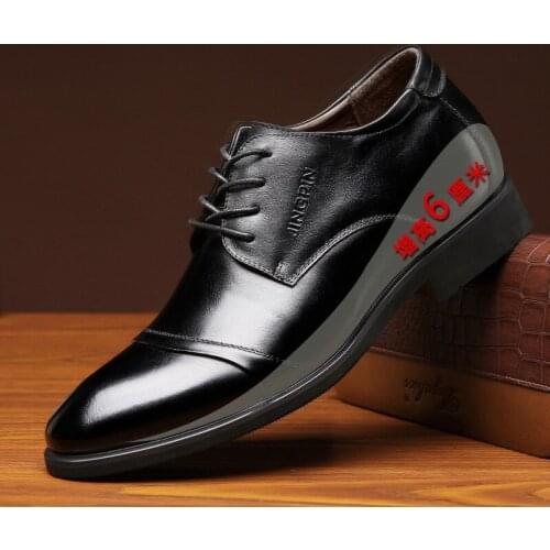 2021 Spring New Products Mens Formal Leather Shoes, Business Increase Shoes, Casual Single Shoes, Leather Mens Shoes
