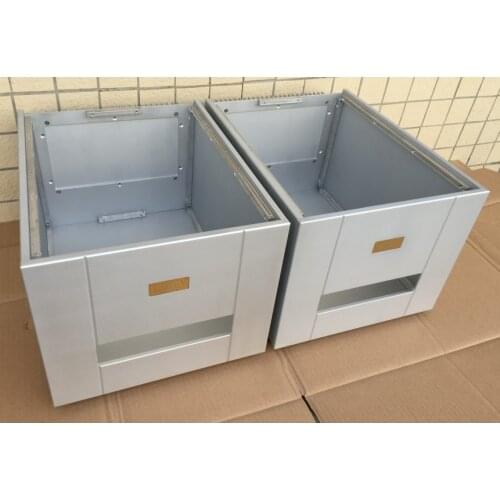 1PCS Goldmund telos600 All aluminum amplifier chassis / Preamplifier case / AMP Enclosure DIY box (330*250*470mm)