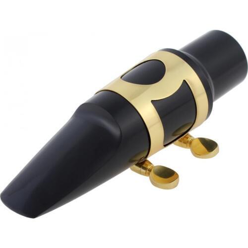 Usable Practical Tenor Saxophone Mouthpiece Kit with Cap + Clip + Reed+ 2pcs Teeth Pad