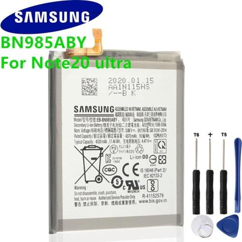 Samsung Original EB-BN985ABY 4500mAh Battery for Samsung NOTE 20 Ultra for Samsung Note 20 Ultra Note20 Ultra Batteries