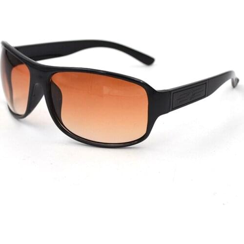 Fashion Big Rectangle Frame Sport Sunglasses Men Women Black Goggle Eyeglasses Gradient Tea Gray Transparent Lens Sunglasses L3