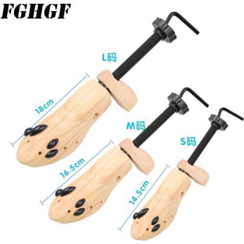 Pine wood wooden shoe support shoe accessories expansion shoe widening Stretch the shoe