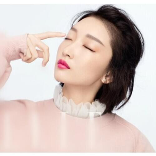 Elegant Women Embroidery Sweater Shirt Cotton Mesh Gauze Fake Collar Hollow Out Lace Flower False Detachable Collar Blouse Tops