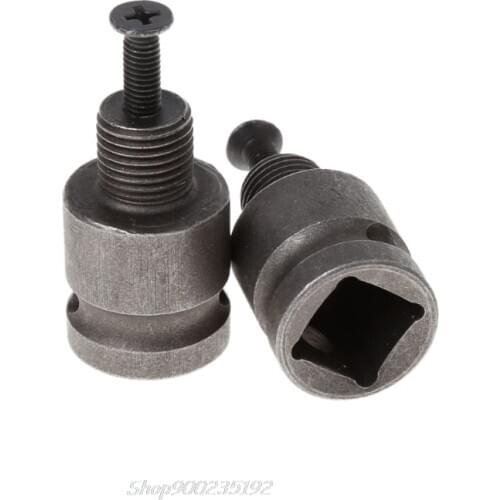 1/2'' Drill Chuck Adaptor For Impact Wrench Conversion 1/2-20UNF with 1 Pc Screw S07 20 Dropship