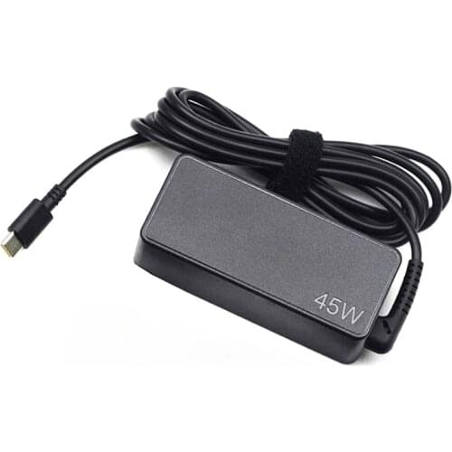 1pc Suitable for Lenovo 20V2.25A Notebook Charger 45W USB-Type C Power Adapter